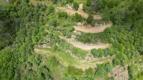 Antika'dan Dokuzlar Köyünde İçinde Evi-damı Olan Satılık Bahçe 2