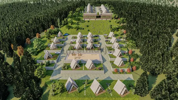 Bursa İznik Çamdibinde Satılık Göl Manzaralı Tarla 2