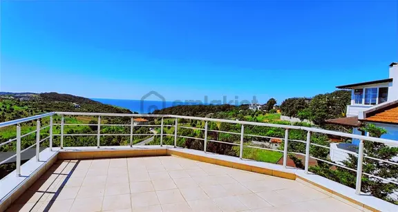 Remax Anka'dan Akçakese Kapanmaz Deniz Manzaralı Satılık Villa 2