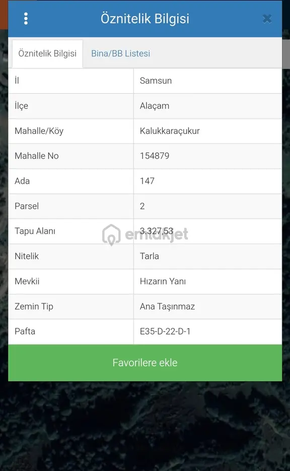 Mabelden Geleceğe Yatırımlık Müstakil Tarla 2