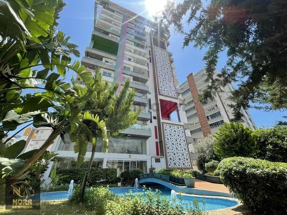 Nora'dan Güvenlikli Üniversite Cad. Kiralık Temiz Eşyalı 1+1 1