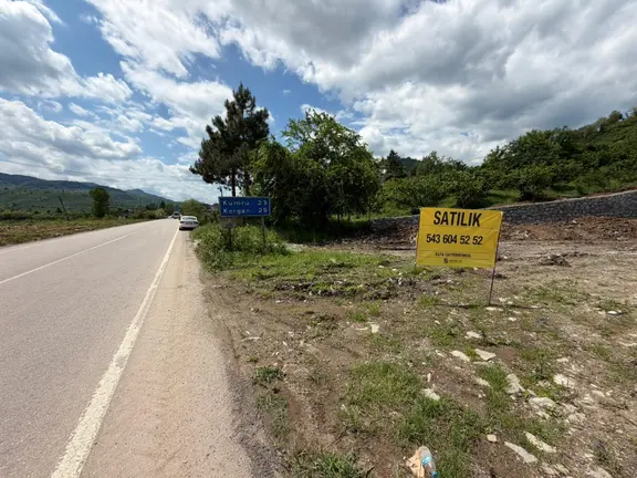 Kumru-korgan Yolunda Yola Cepheli Satılık Arsa 2