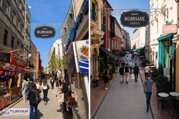 Mumhane Caddesi Cepheli 350 M² İşyeri -hava Parası Yok- 1