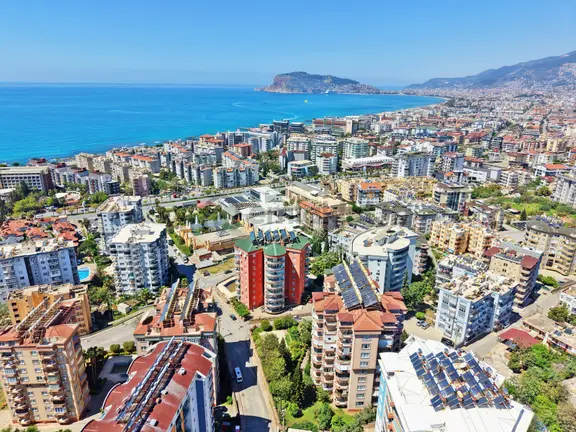 Alanya Tosmur'da Satılık İkametgaha Uygun 4+1 Dubleks Manzaralı 1
