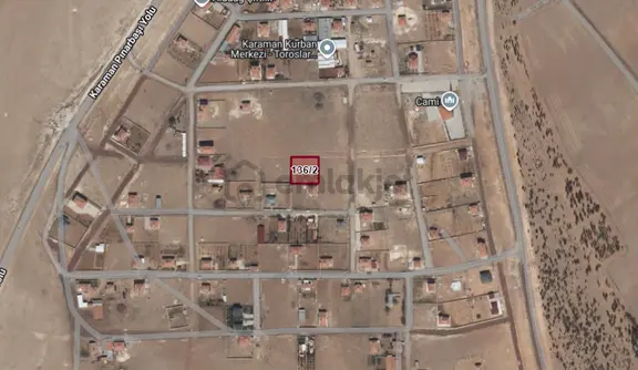 Karaman Göndere (yazili) Köyünde Satılık 1279m² Arsa 1