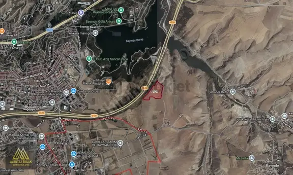 Avantajdan Yenibayındır'da İmar Proje İçinde Harika Konumlu Arsa
