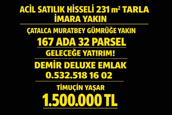 ___________muratbey Gümrüğe Komşu 231 M2__________demir Deluxe 1