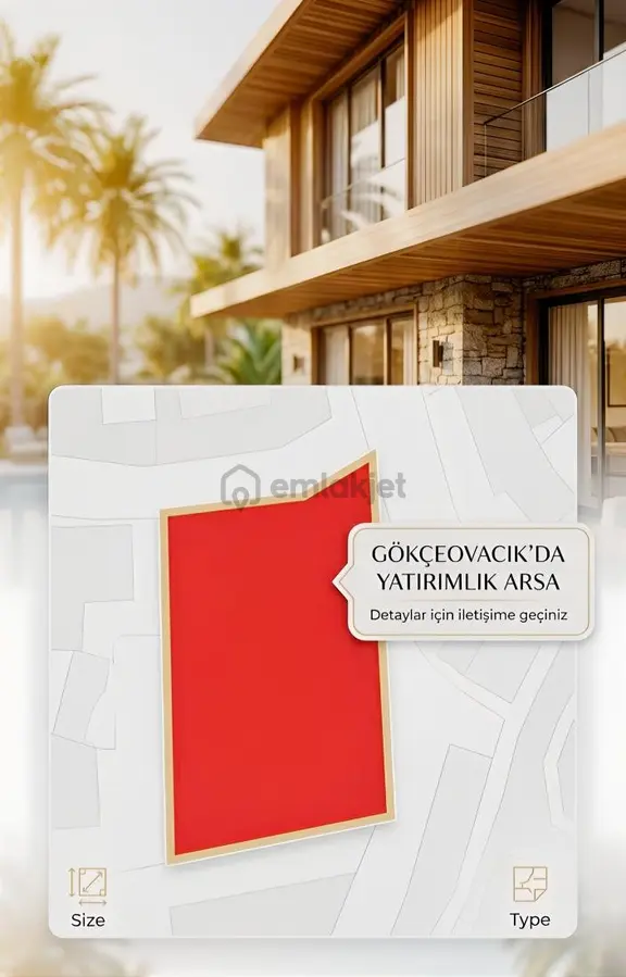 Yetkili Ofis-gökçeovacık'ta %40 İmarlı 856 M2 Muhteşem Arsa 1