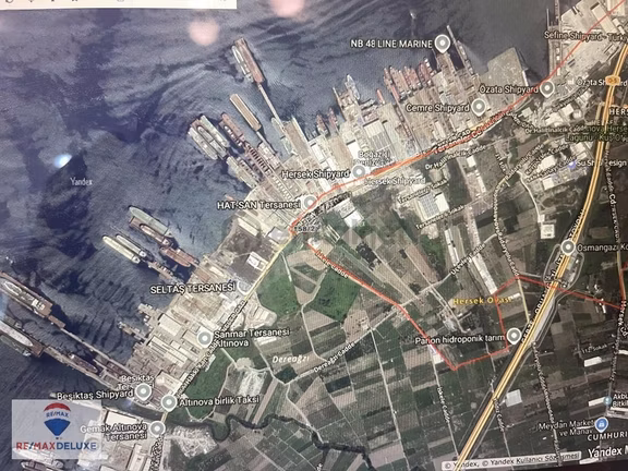 Altınova Tersaneler Cd. 240 M'2 Yatırımlık Sanayi Arsası 1