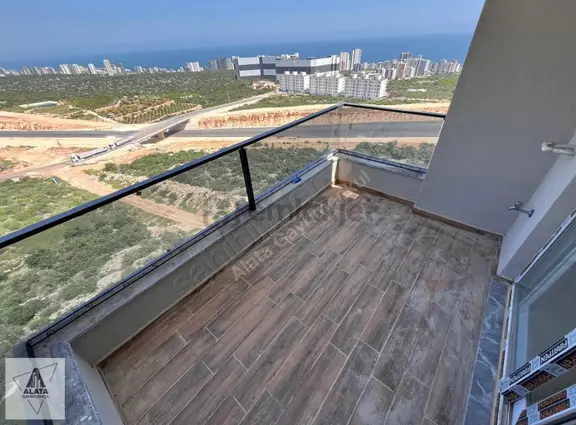 Erdemli Ayaş Da Full Deniz Manzaralı Çift Cepheli Sıfır 1+1 1