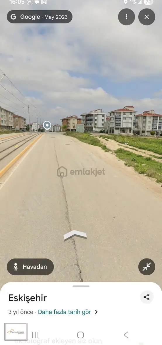 Ertaş Caddesi Ve Yaşar Kemal Caddesi Üzeri İki Adet Arsa Hissesi 1