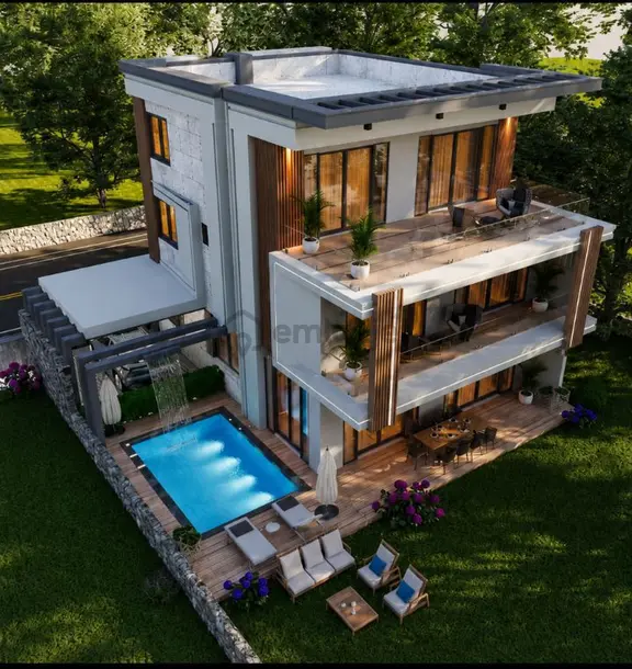 Beşyüzevler Civarı Ay Yapıda Satılık Villa 1