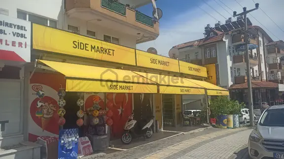 Manavgat Side'de Merkezi Konumda Devren Satılık Market 2