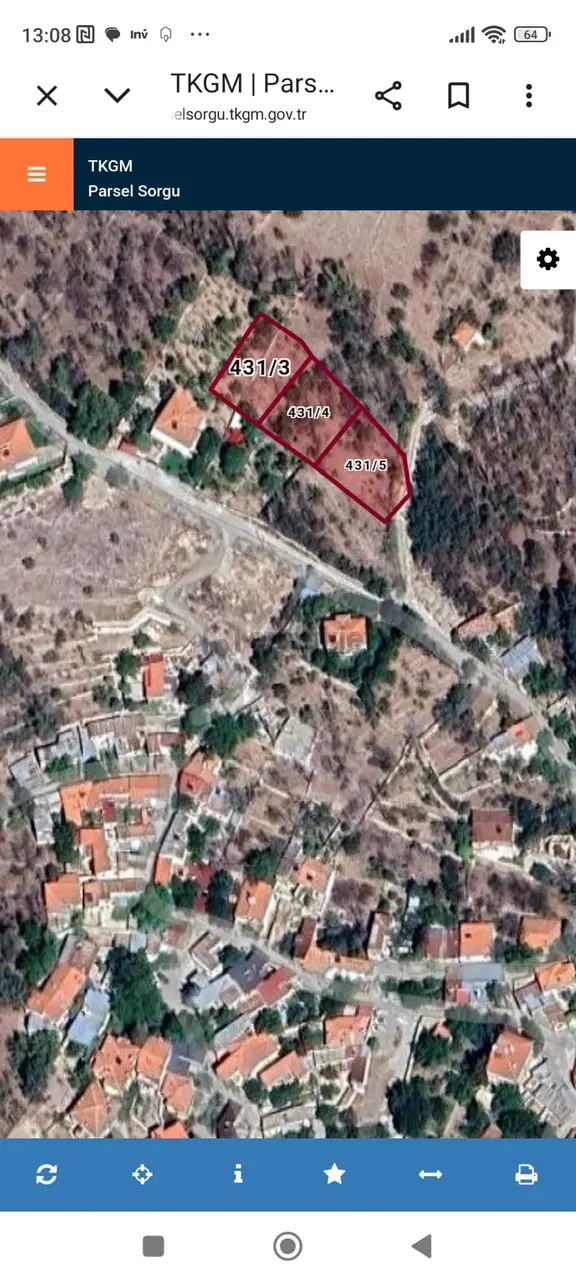 Fertek'te Harika Manzaralı Villalık Yatırımlık Arsa Taks 0.30 Kaks 0.60 Lı Villalık Arsa 2