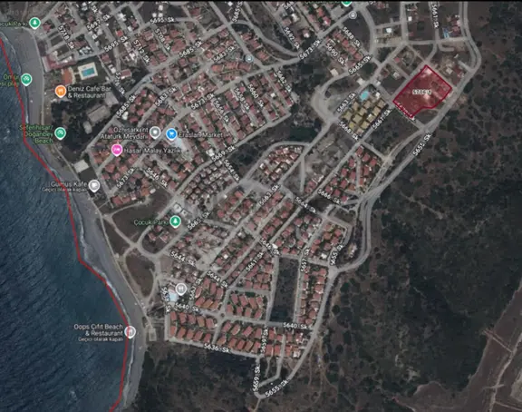 Seferihisar Doğanbey Atatürk Mahhlesinde Denize Yakın Manzaralı Satılık Arsa 1