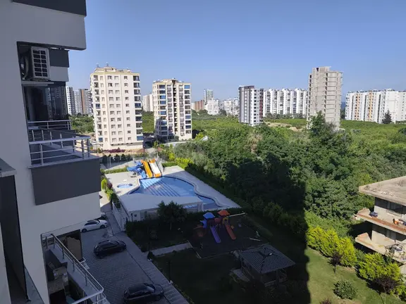 3+1 Tece Deniz Mah.de Merkezi Konumlu Aqua Parklı Köşe Daire 1
