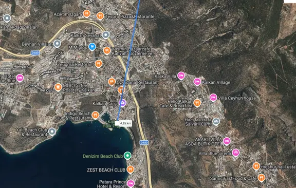 Kaş Kalkan İslamlar 23 Dönüm Valilik Onaylı Satılık Arazi 2
