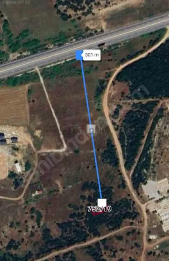 Arga'dan Didim Akyeniköyde 374m2 Satılık Arsa 2