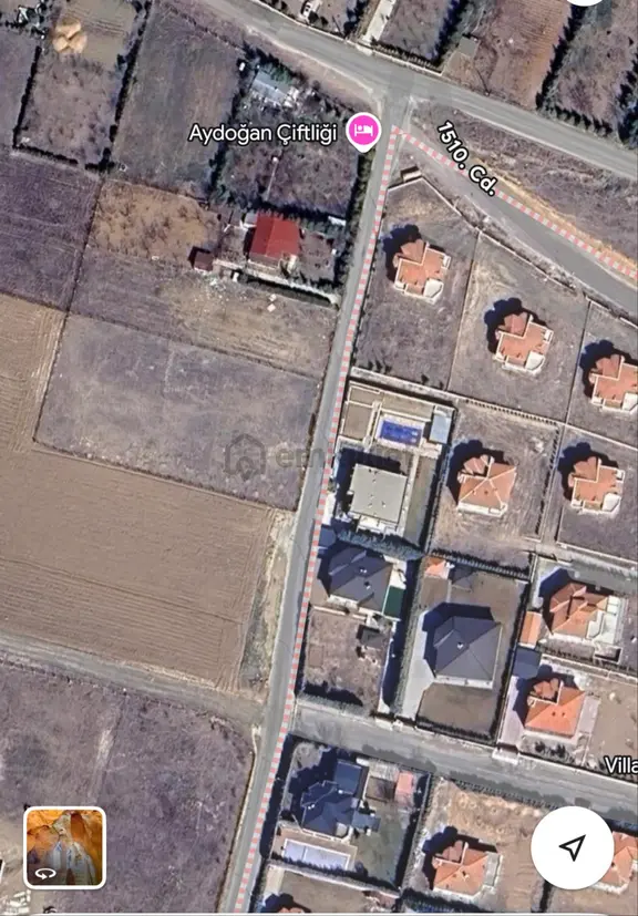 Sahibinden Gölbaşı Hacılar 3 Dönüm İkiz Villa Parseli