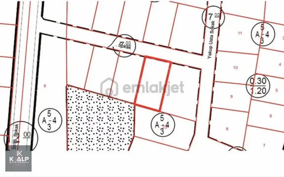 Yeşilırmak Mahallesi'nde Satılık 372 M2 Arsa 4 Kat İmarlı 2