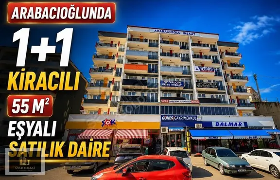 Arabacıoğlundan Satılık 1+1 Eşyalı Daire 50m² - Krediye Uygun 1