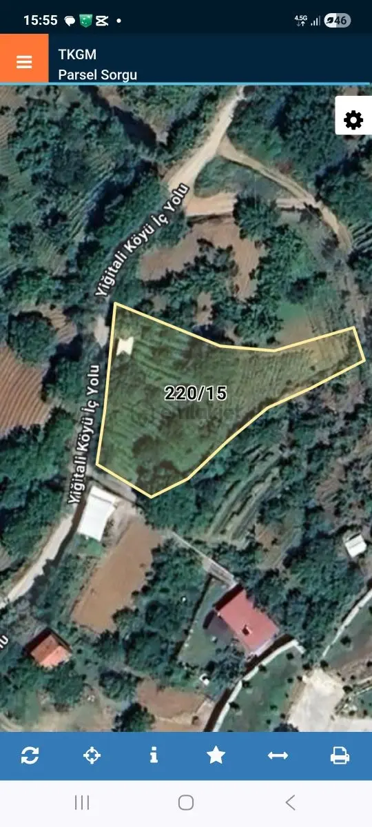 Yiǧitali'de Harika Lokasyonda Fırsat Bahçe Köy Merkezine Yakın 1