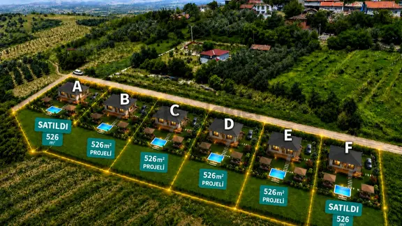 Sakarya Umurbey 526m2 Planlı Projeli Direkt Masrafsız Uygun Arsa 1