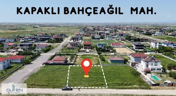 Güven'den 840m² Tek Tapu İmarlı Arsa Tüm Alt Yapıları Mevcut !!! 1