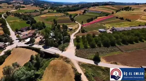 Salmanlıda Yola Cepheli Yatırıma Ve Al-sata Uygun 3700 M2 Arazi 1