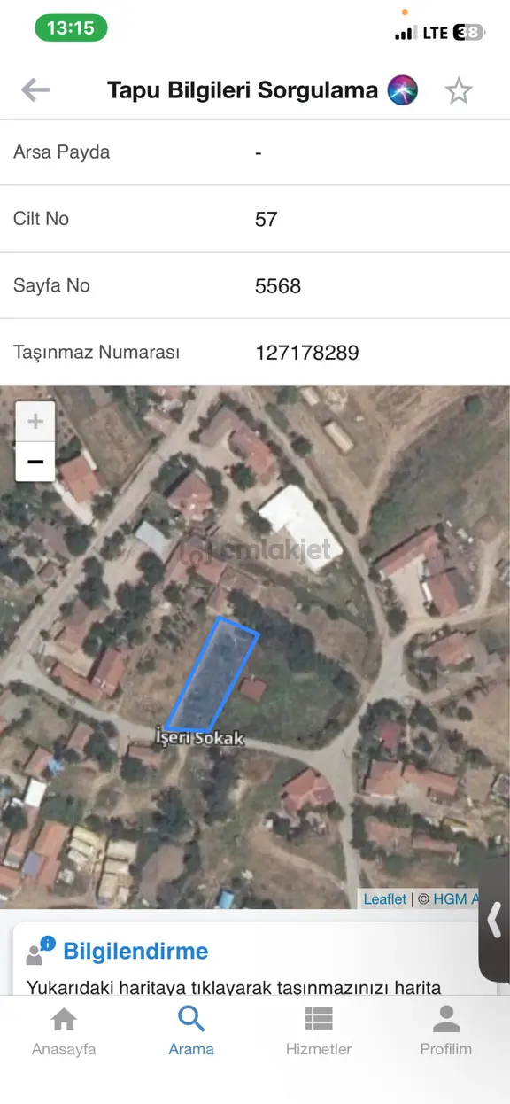 Sahibinden Acil Satılık Müstakil Arsa 2