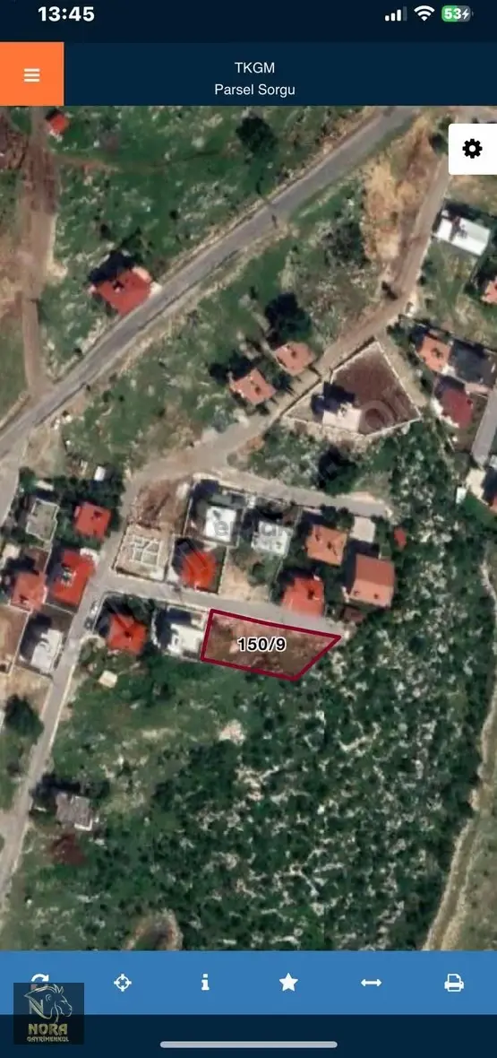 Nora'dan Satılık Ormana Sıfır Villa Arsası 2 Kat İzinli 1