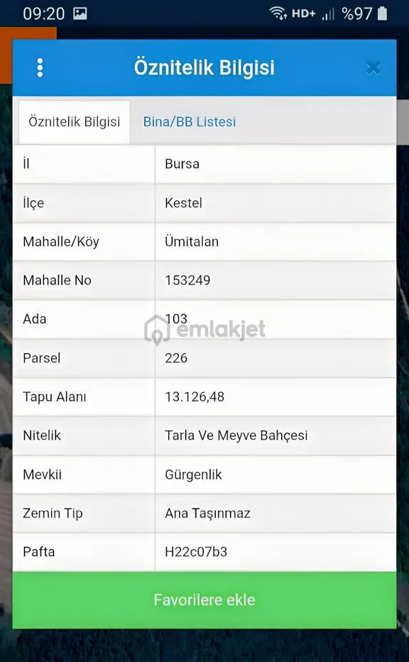 Çok Çok Acil Satılık 500 M² Hobi Bahçesi 1