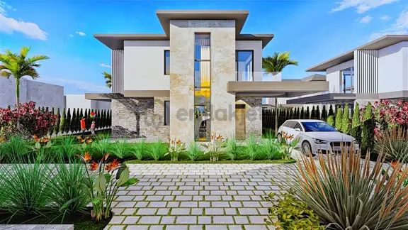 Ayvalık'ta Botanik Bahçe İçinde Yüzme Havuzlu 3+1 Satılık Villa 2