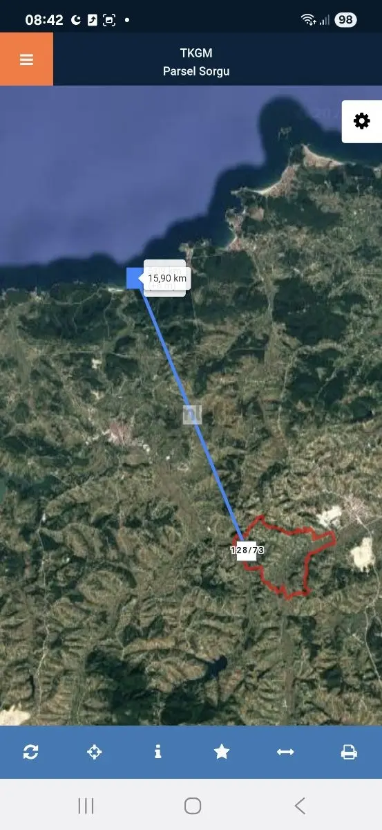 Şeyhtımar Mah,1140 M2,yollu Arsa 2