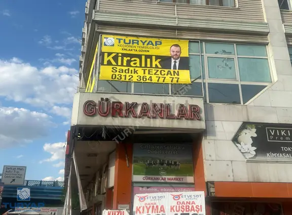 Turyap'tan Keçiören Atatürk Cad. Kiralık 600 M² Dükkan 2