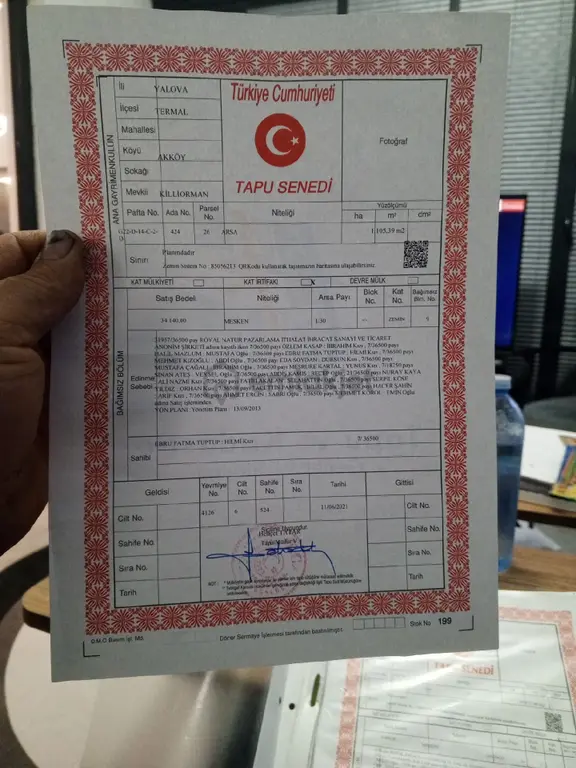 Yalova Terma City'de Yüksek Kırmızı 4+1 Devrimülk
