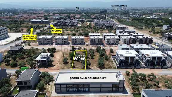 Procity'den *fırsat* Mimar Sinan Mah.de 600m² Arsa 2 Villalık 1