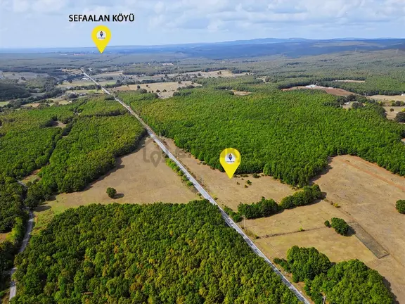 Binkılıç'da 12.899m² Tek Tapu Yola Cephe Satılık 2
