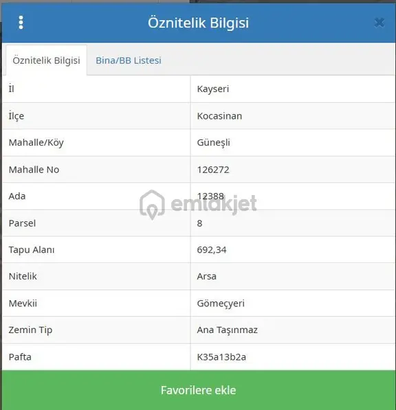 Sahibinden Güneşli Köşe Villa Parseli 2