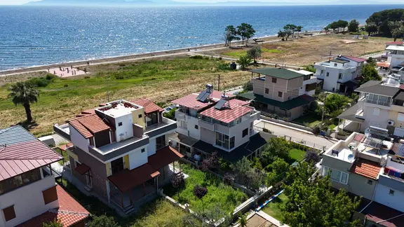 İzmir Dikili Kabakum Ful Deniz Manzaralı Satılık Sıfır 5+1 Villa 1