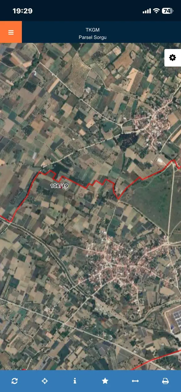 Bursa İnegöl Küçükyenice Köyünde Fırsat Satılık Tarla 2