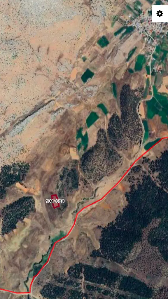 Tufanbeyli Demiroluk Mahallesinde Ormana Sıfır Fırsat Tarla 1