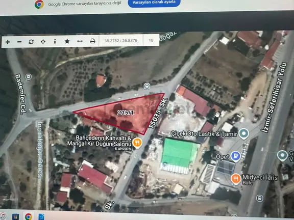 A24 Site Emlak Urla Bademler Köyünde Satılık Arazi 2