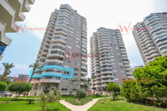W Property'den Alden Sitesinde Deniz Manzaralı 3+1 Kiralık Daire 1