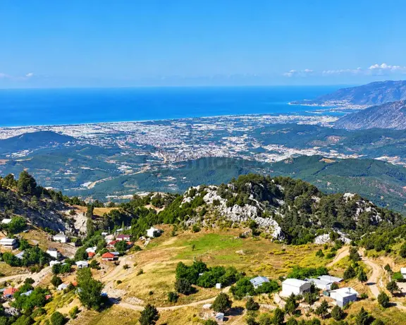 Kumluca Güzören Karagöl'de Deniz Manzaralı 535 M² İmarlı Arsa 1