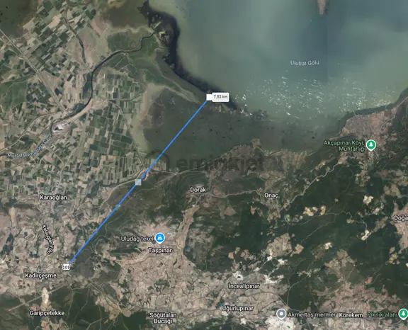 Rt Safir'den Bursa Mustafakemalpaşa Kadirçeşme Mahallesi'nde Satılık 6.450 M² Tarla 2