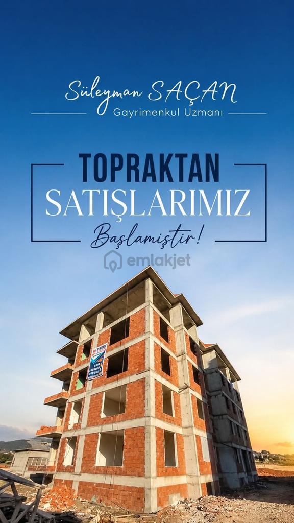 İdeal'den Ali İhsan Paşa Mah. Satılık Geniş ,lüks 2+1 Daireler 1