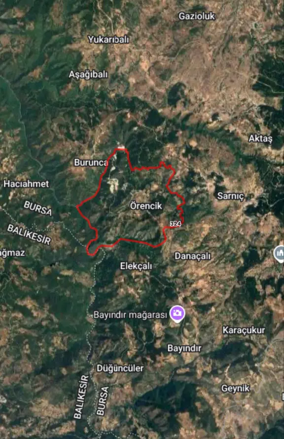 Büyükorhan Örencik Mah Datılık 15.100m2 Tarla 2
