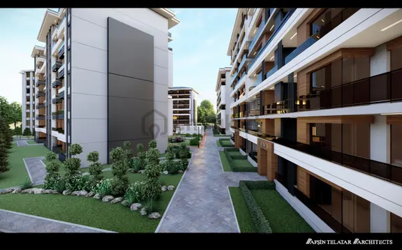 Meram Pirebi'de Lüks Site İçi Kapalı Otoparklı Satılık 3+1 Daire 2