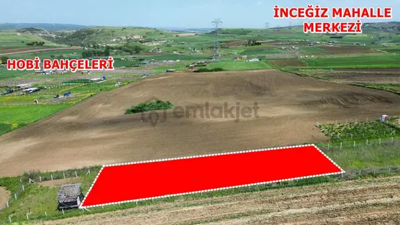 Silivri Kadıköy Mahallesinde Tel Örgülü 1.108 M2 Satılık Tarla 1